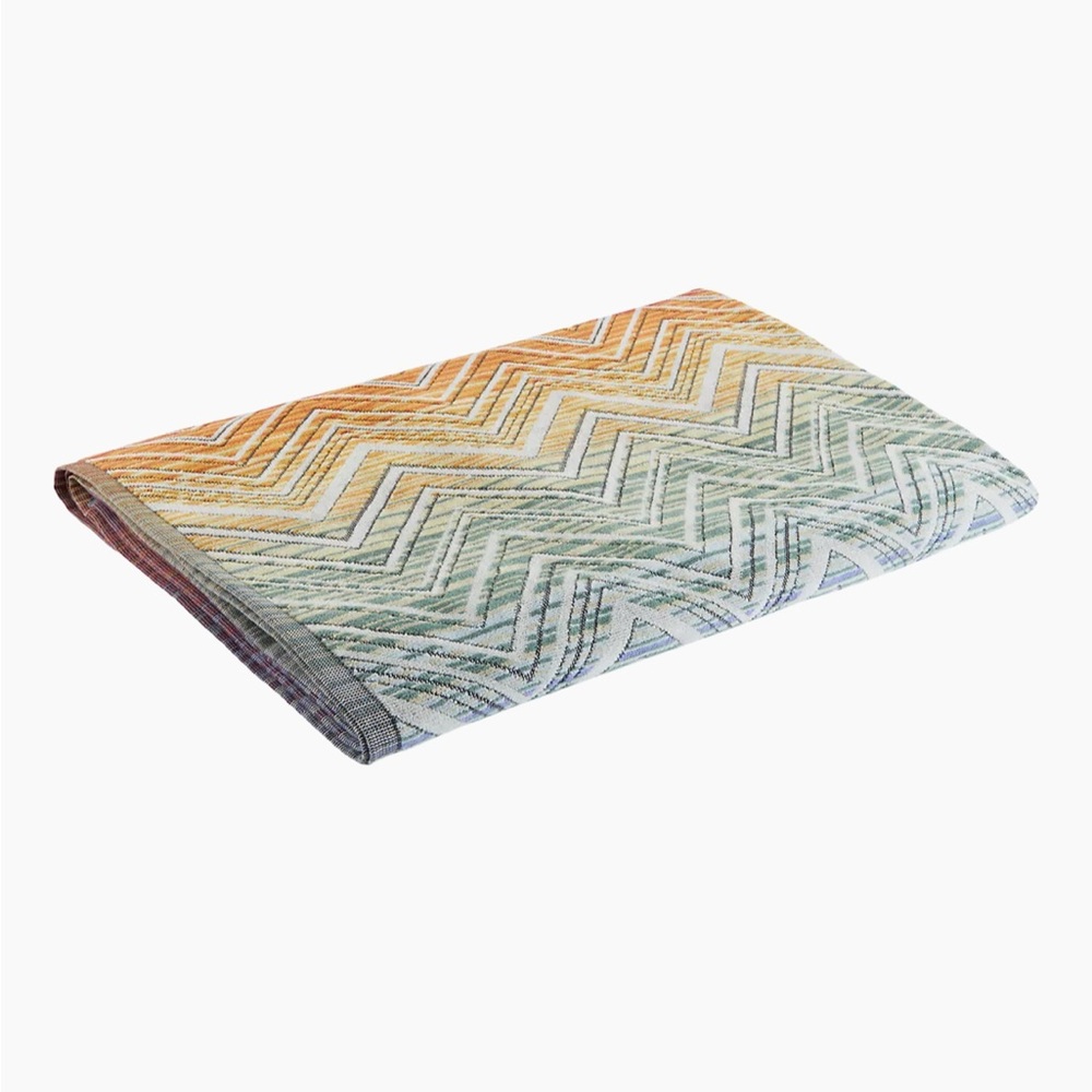 Missoni Tolomeo Beach Towel New zig zag print, oversized Color:Aranci 40” X 70” - Picture 4 of 12
